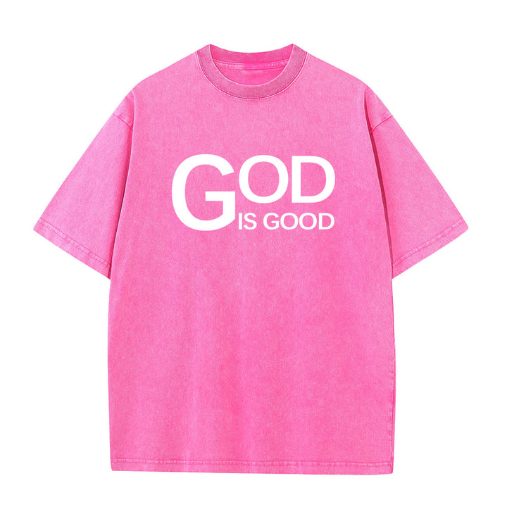 Christianartworkshop Dieu est bon Philippiens 4:13 T-shirt unisexe délavé avec croix - image 26