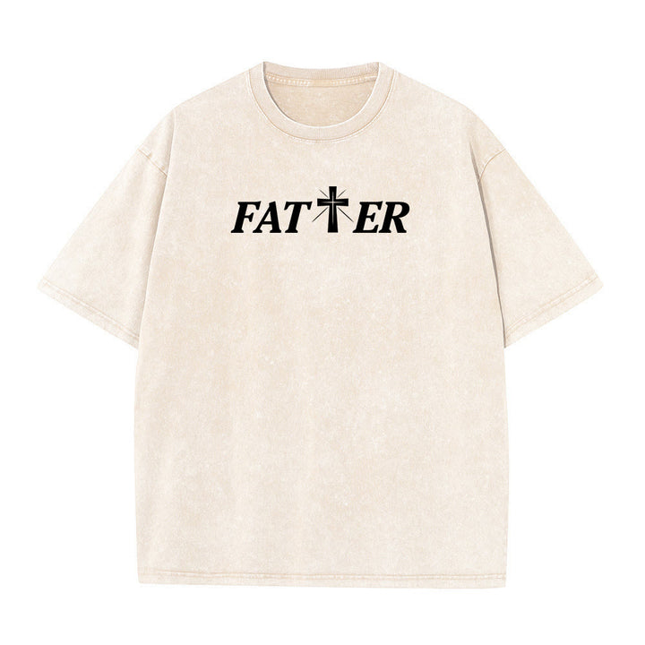 Christianartworkshop T-shirt unisexe délavé « Jésus plein de foi avec couronne d'épines » - image 17