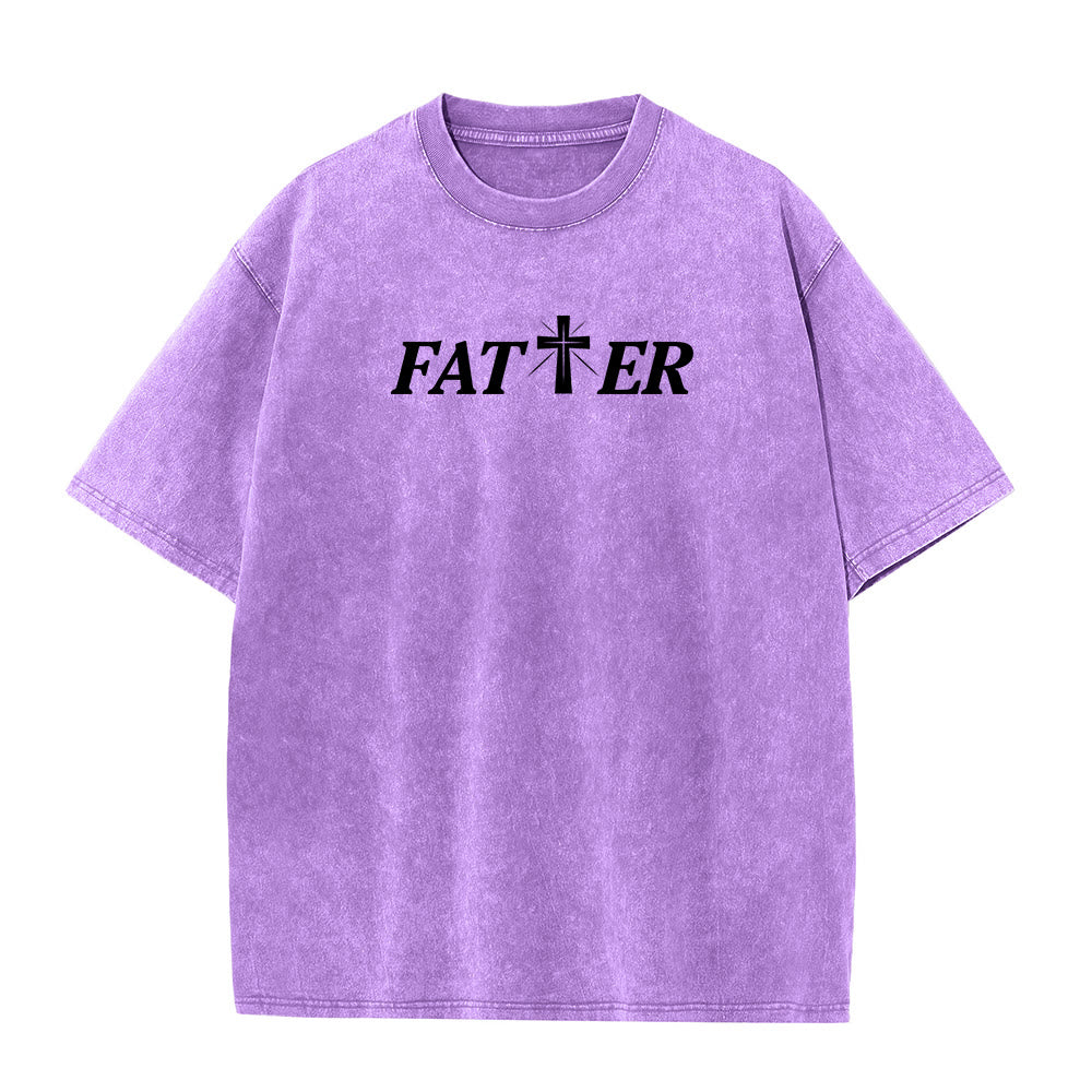 Christianartworkshop T-shirt unisexe délavé « Jésus plein de foi avec couronne d'épines » - image 23