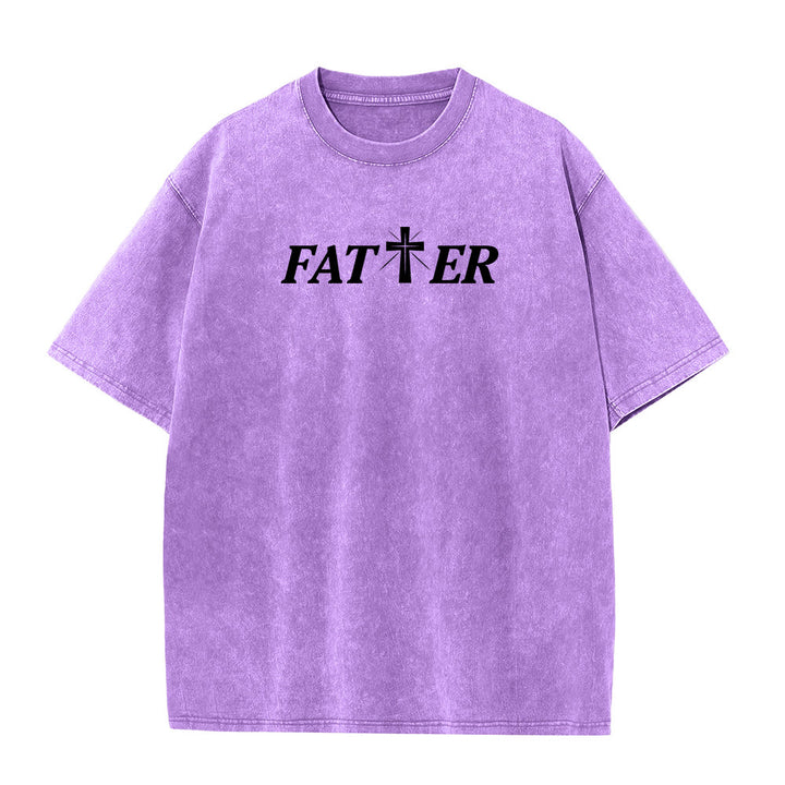 Christianartworkshop T-shirt unisexe délavé « Jésus plein de foi avec couronne d'épines » - image 23