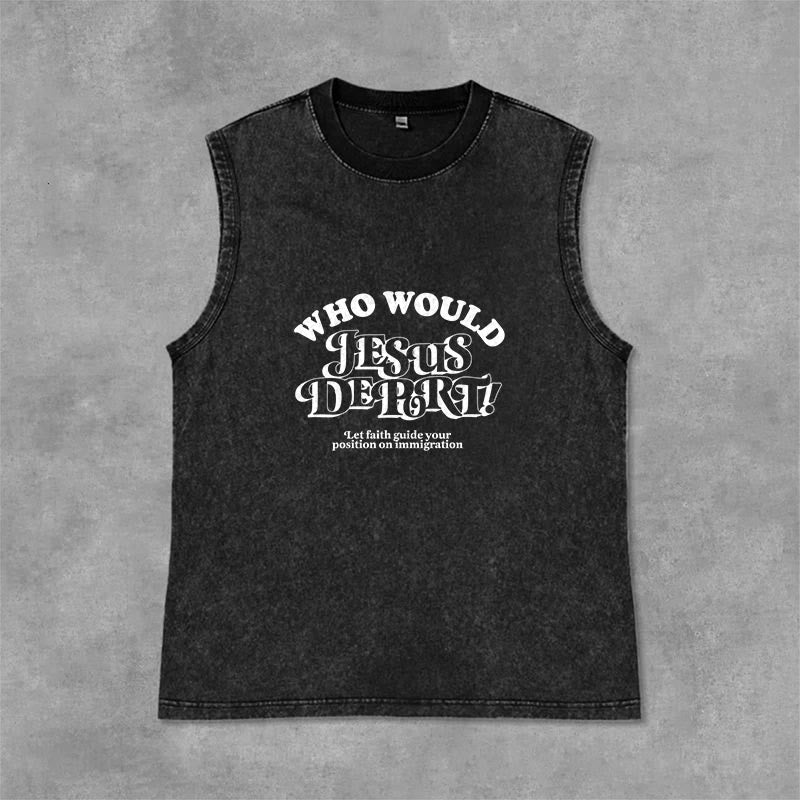 Christianartworkshop Débardeur unisexe inspirant « Laisse la foi te guider » - Noir - 2XL - image 3