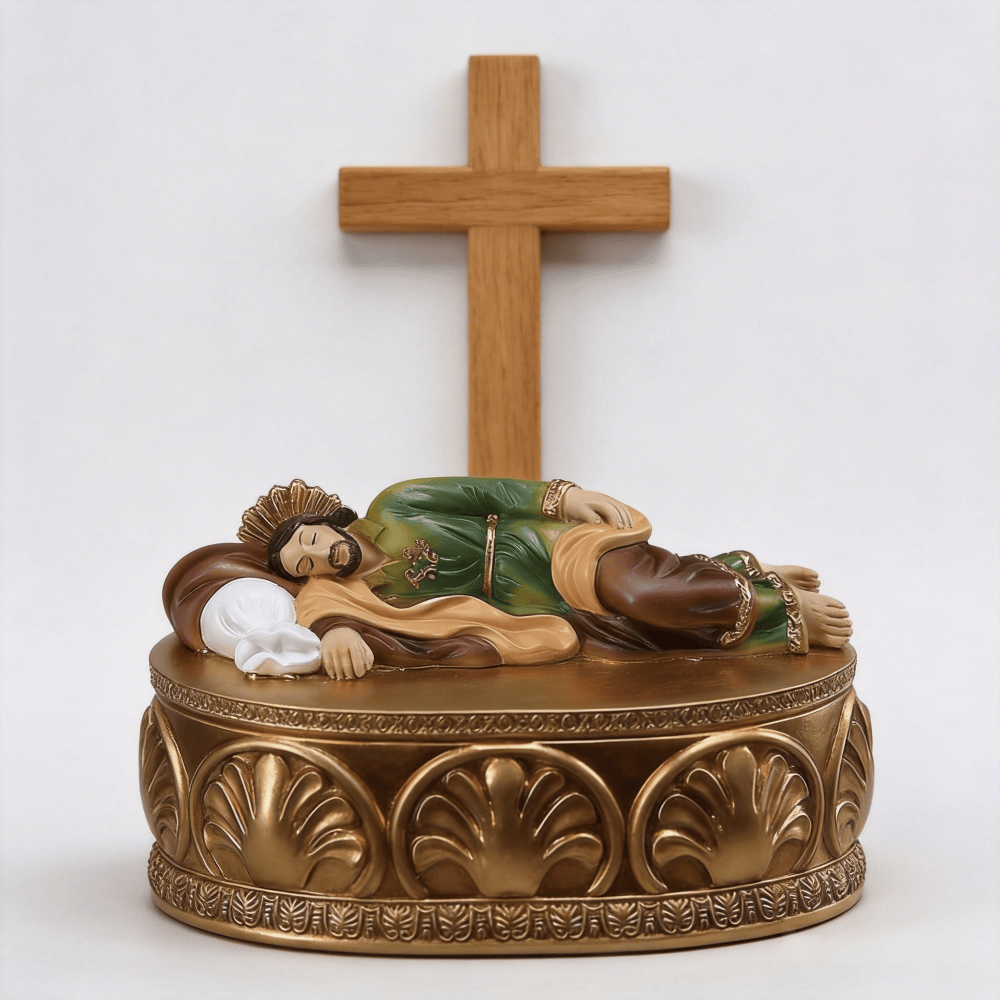 Porte-chapelet orné en résine représentant Jésus couché, créé par Christianartworkshop : l’alliance de l’art et du réconfort spirituel - image 3