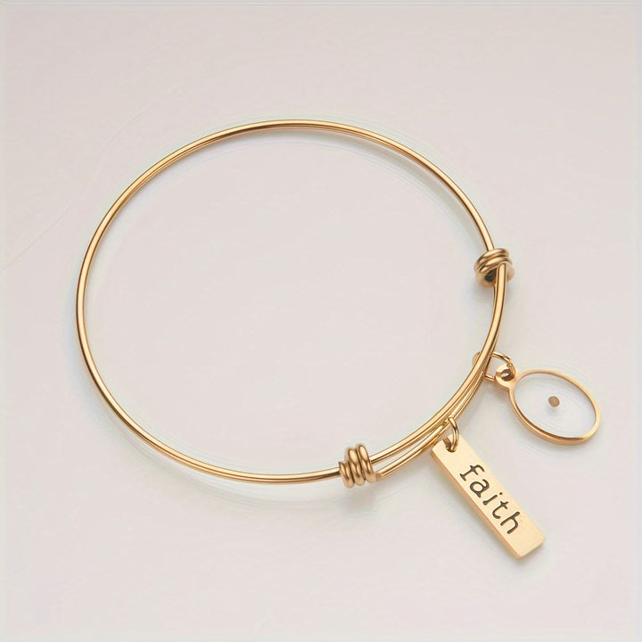 Christianartworkshop Bracelet porte-bonheur Graine de Moutarde : Gardez votre foi près de votre cœur - image 1