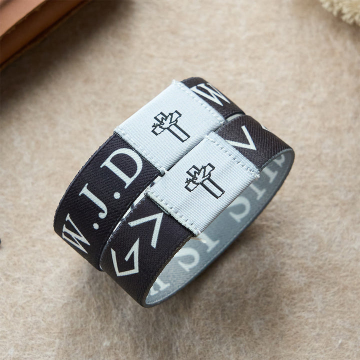 Christianartworkshop Bracelet NFC Faith à 2 styles : Un symbole de guidance divine à chaque contact - image 1