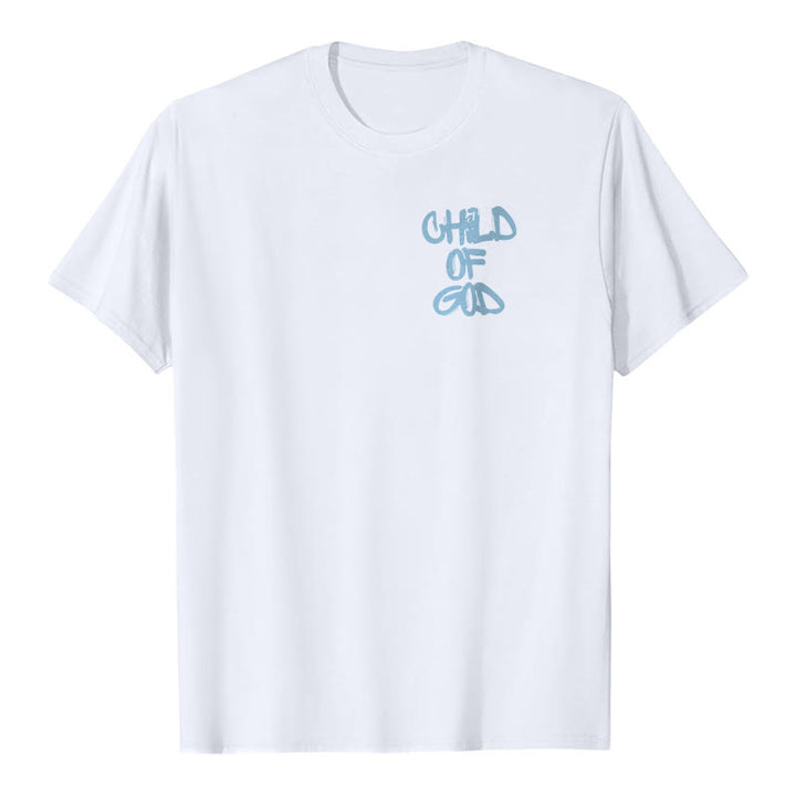 T-shirt adulte en coton Christianartworkshop Enfant de Dieu - image 3
