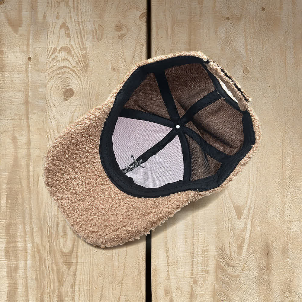 Christianartworkshop Casquette de baseball duveteuse brodée d'une croix de la foi - image 7
