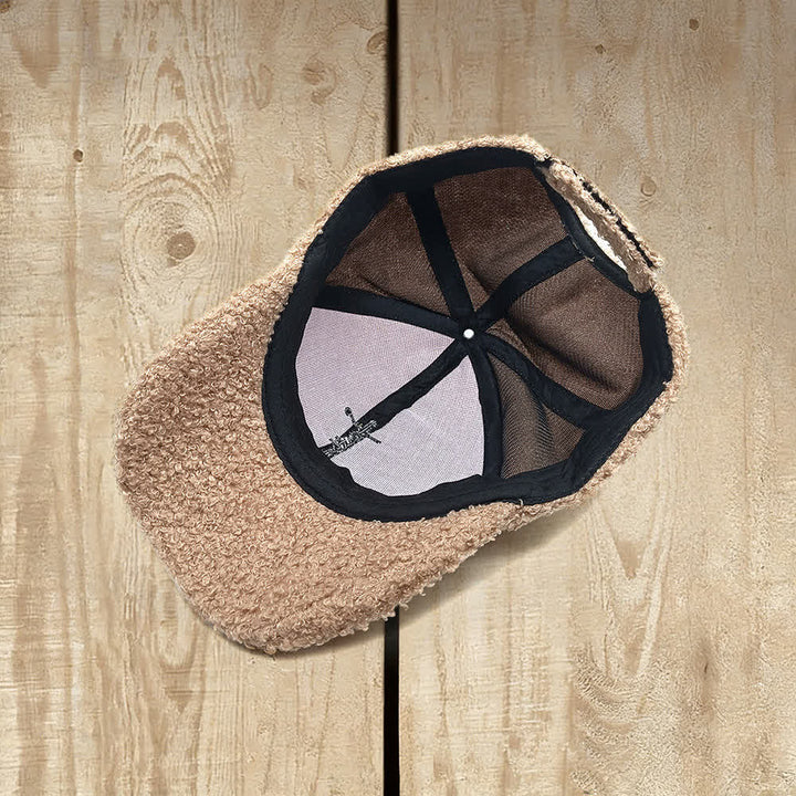 Christianartworkshop Casquette de baseball duveteuse brodée d'une croix de la foi - image 7