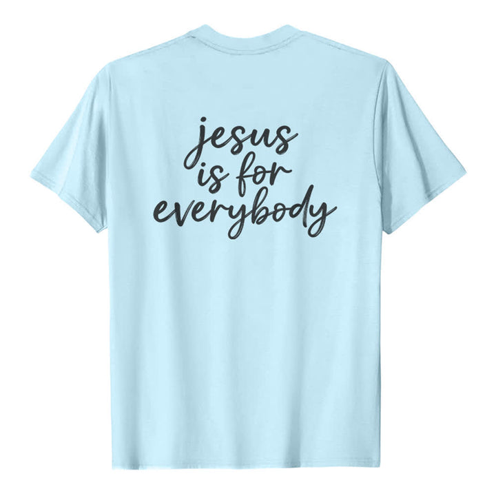 Christianartworkshop T-shirt premium « Jésus est pour tout le monde » - image 1