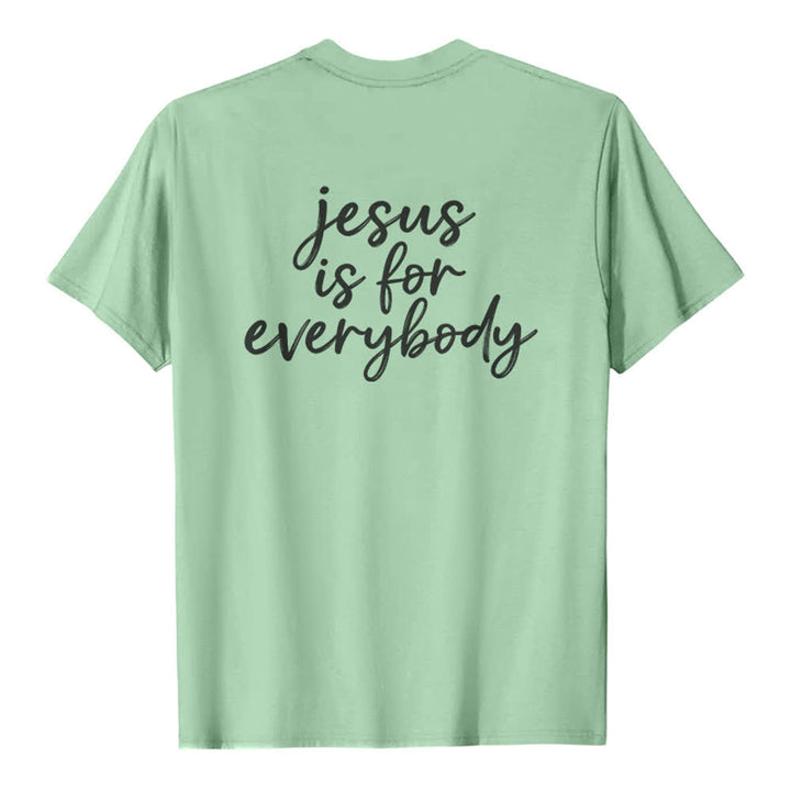 Christianartworkshop T-shirt premium « Jésus est pour tout le monde » - image 10