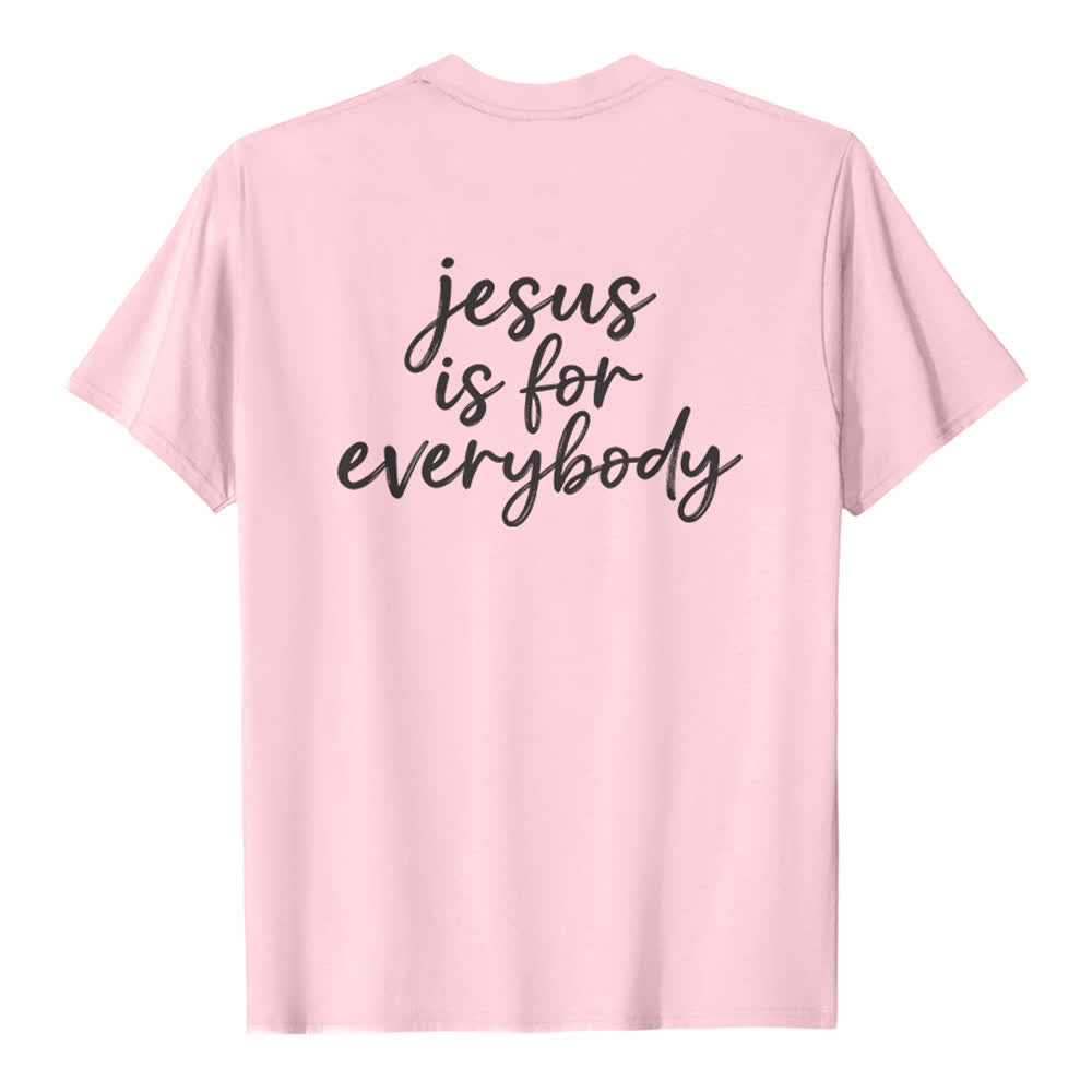 Christianartworkshop T-shirt premium « Jésus est pour tout le monde » - image 4