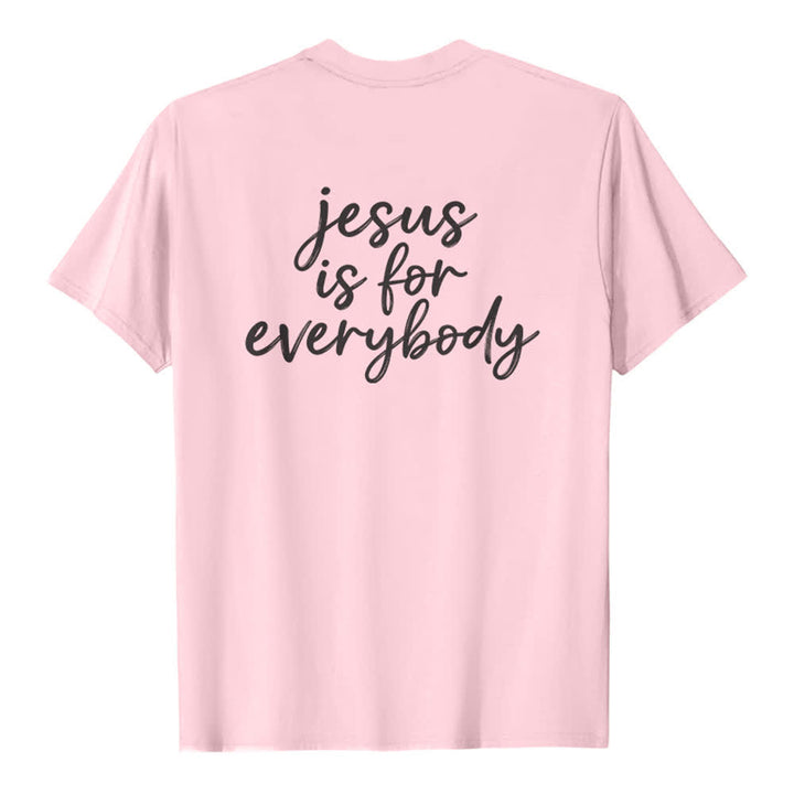 Christianartworkshop T-shirt premium « Jésus est pour tout le monde » - image 4
