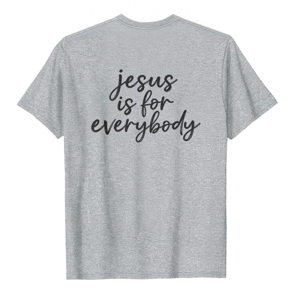 Christianartworkshop T-shirt premium « Jésus est pour tout le monde » - image 22
