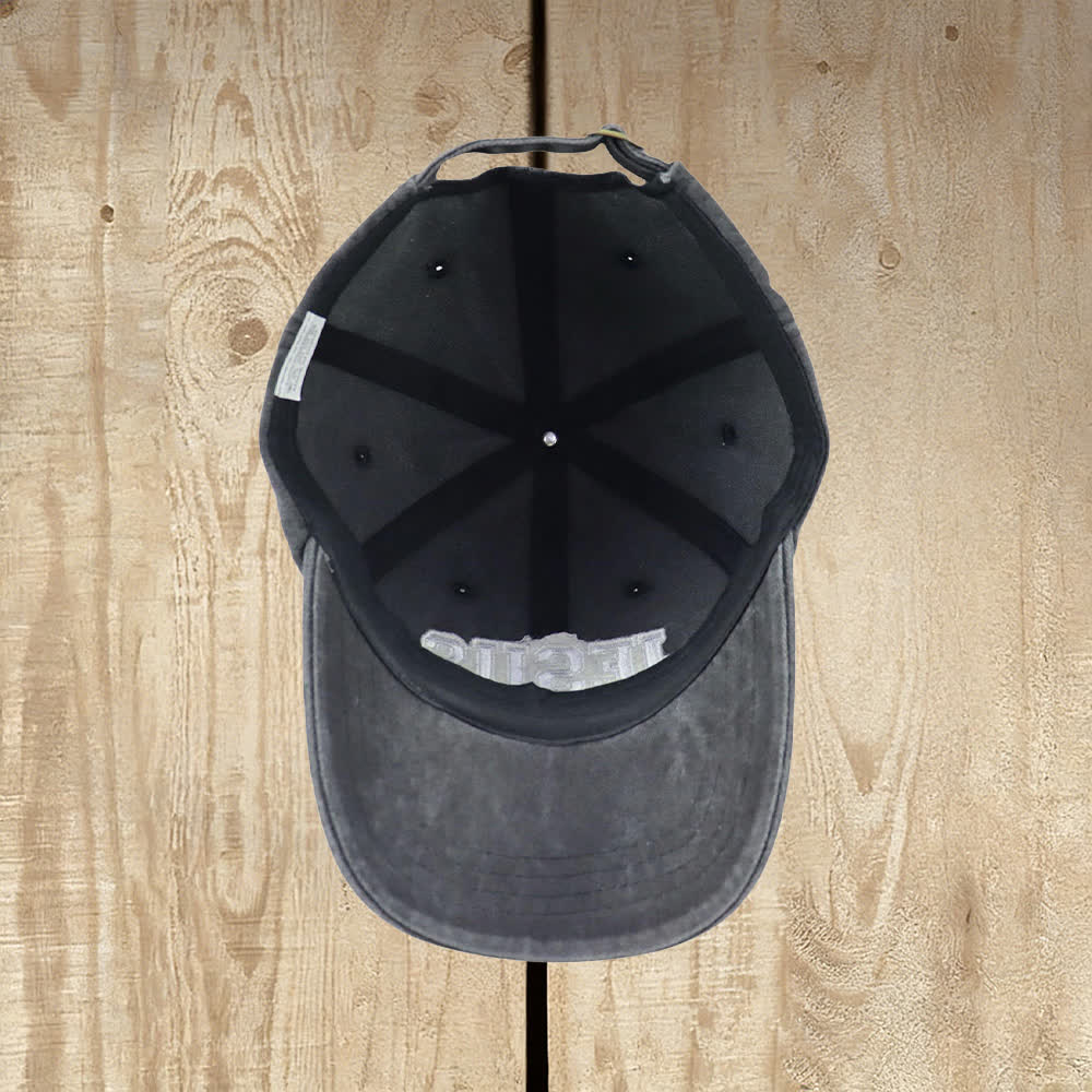 Casquette de baseball rétro universitaire Christianartworkshop « Jésus sauve » - image 3