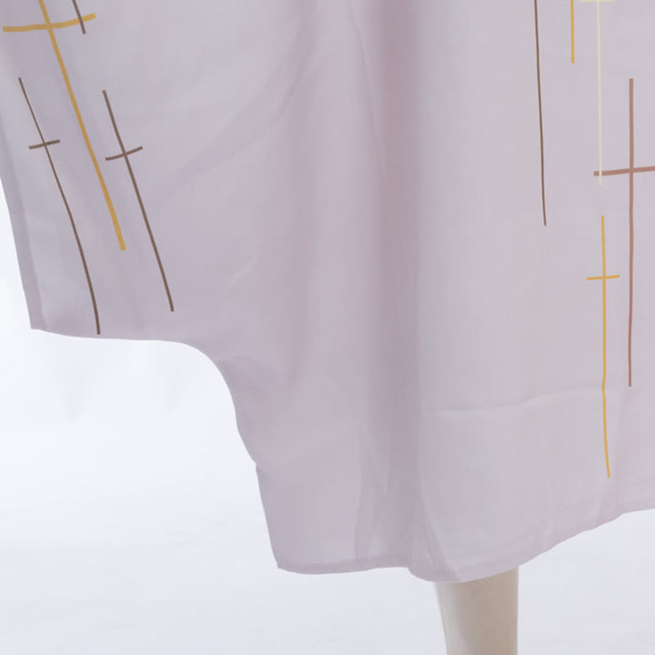 Chasuble à croix linéaire visuelle Christianartworkshop dans des couleurs vives assorties - image 7