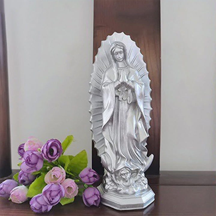 Statue moderne de Notre-Dame de Guadalupe, par Christianartworkshop : Décoration intérieure d'inspiration chrétienne - image 7