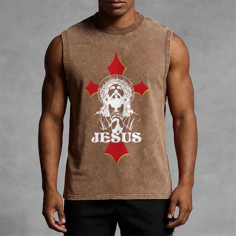 Christianartworkshop Débardeur unisexe JESUS - image 7