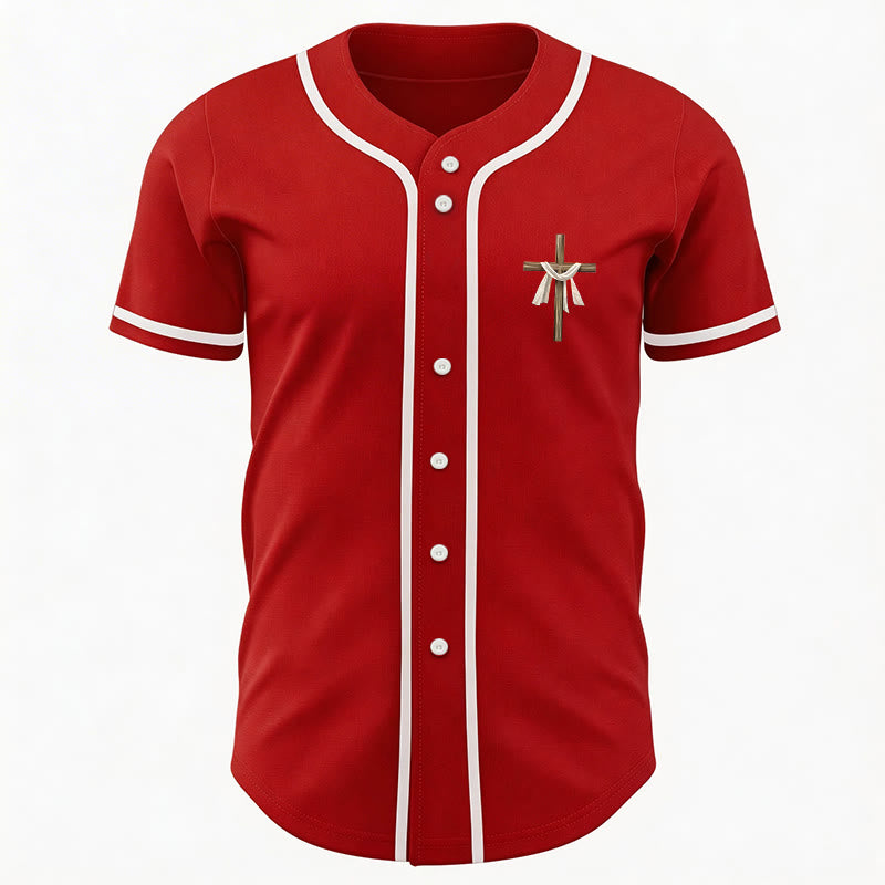 Christianartworkshop Il n'est pas ici, il est ressuscité Maillot de baseball unisexe Foi - image 27