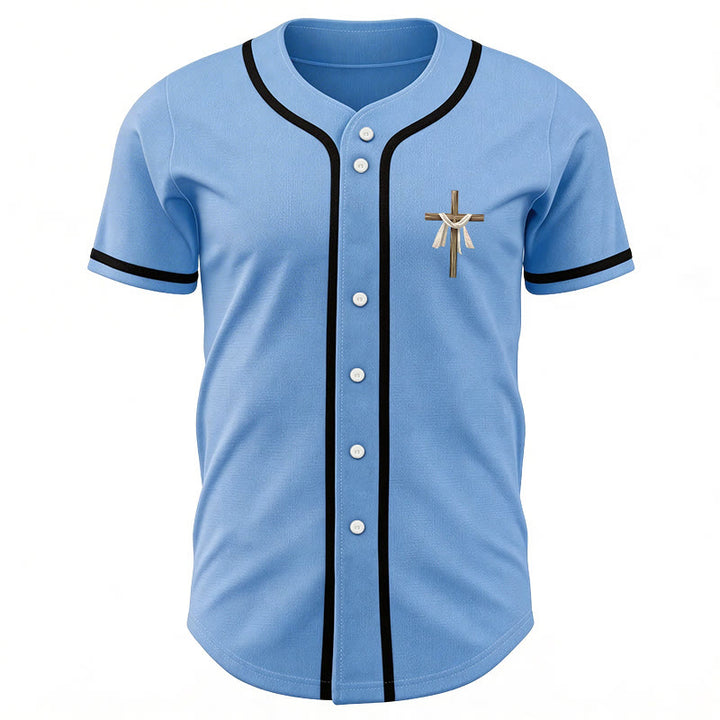 Christianartworkshop Il n'est pas ici, il est ressuscité Maillot de baseball unisexe Foi - image 41