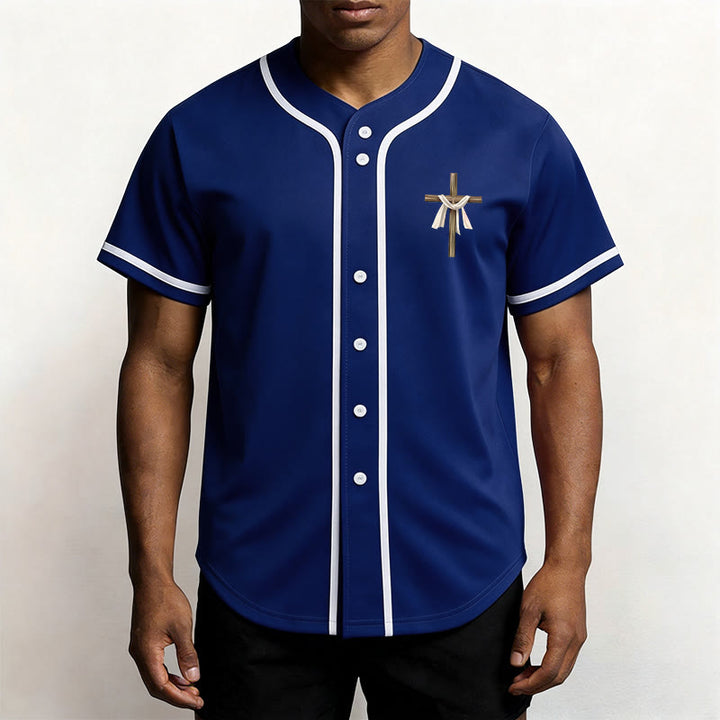 Christianartworkshop Il n'est pas ici, il est ressuscité Maillot de baseball unisexe Foi - image 51