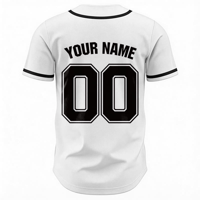 Christianartworkshop Maillot de baseball unisexe personnalisé avec nom et numéro « La foi plutôt que la peur » - image 21