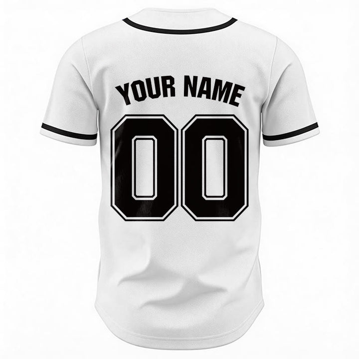 Christianartworkshop Maillot de baseball unisexe personnalisé avec nom et numéro « La foi plutôt que la peur » - image 21