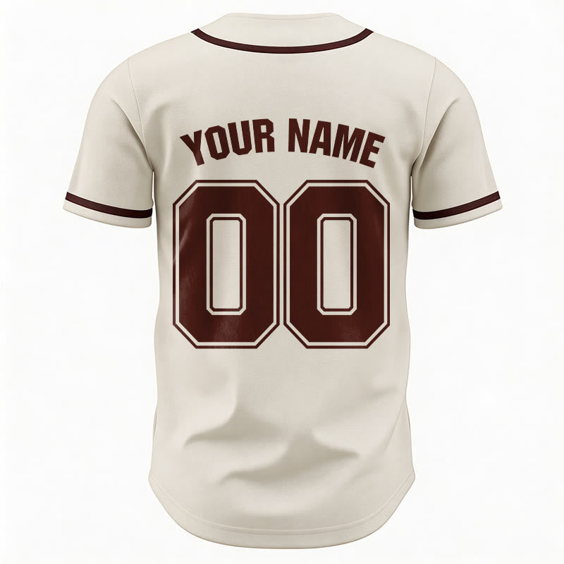 Christianartworkshop Maillot de baseball unisexe personnalisé avec nom et numéro « La foi plutôt que la peur » - image 56