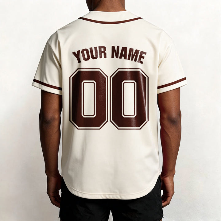 Christianartworkshop Maillot de baseball unisexe personnalisé avec nom et numéro « La foi plutôt que la peur » - image 52