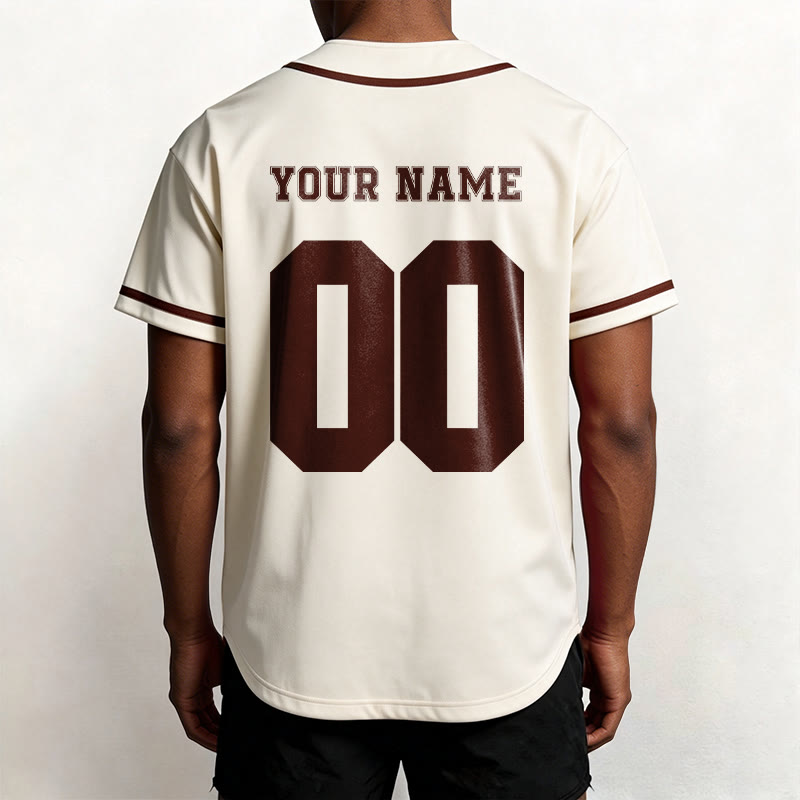 Maillot de baseball unisexe personnalisé avec nom et numéro « Enfant de Dieu » de Christianartworkshop - image 3