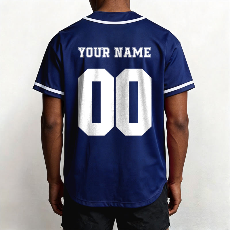Maillot de baseball unisexe personnalisé avec nom et numéro « Enfant de Dieu » de Christianartworkshop - image 10