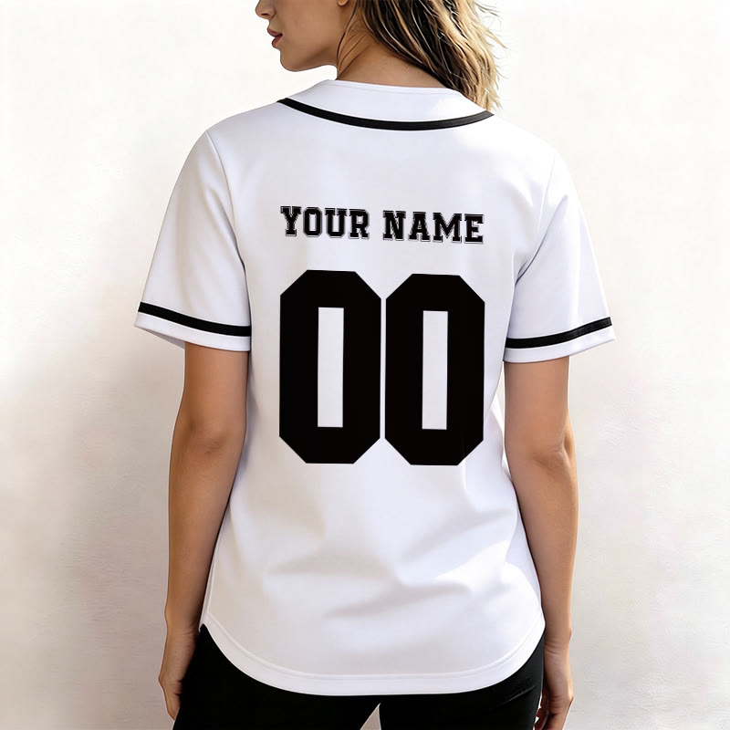 Maillot de baseball unisexe personnalisé avec nom et numéro « Enfant de Dieu » de Christianartworkshop - image 17