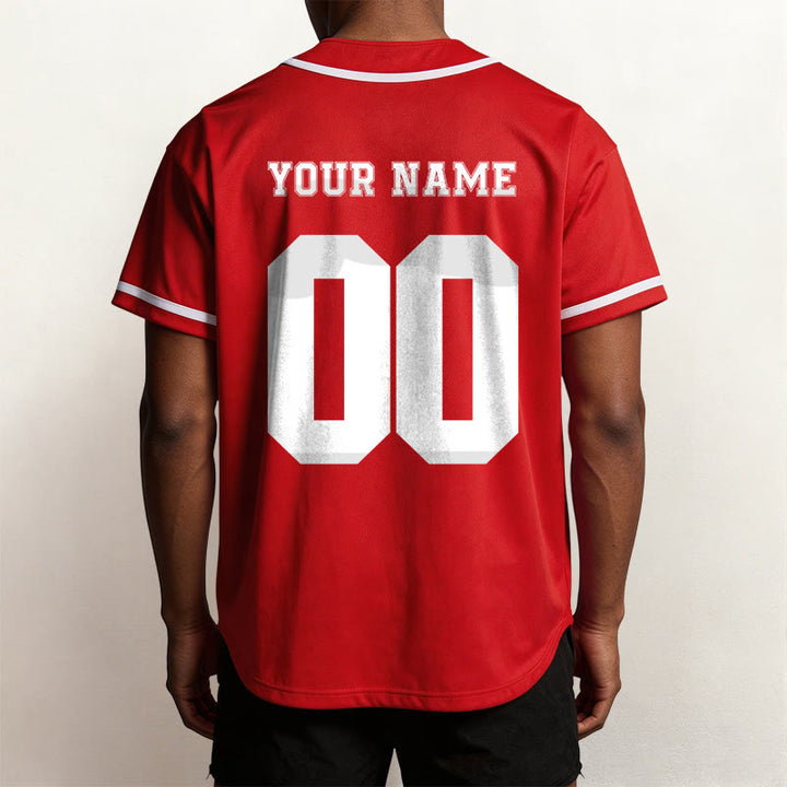 Maillot de baseball unisexe personnalisé avec nom et numéro « Enfant de Dieu » de Christianartworkshop - image 24