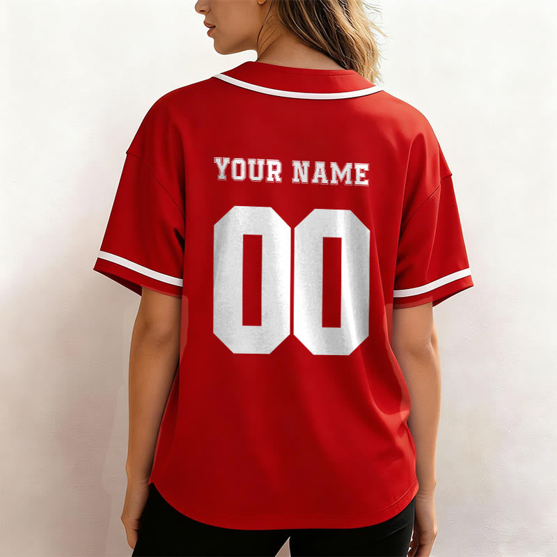 Maillot de baseball unisexe personnalisé avec nom et numéro « Enfant de Dieu » de Christianartworkshop - image 26