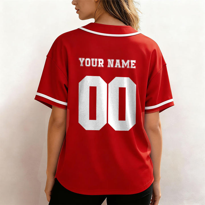 Maillot de baseball unisexe personnalisé avec nom et numéro « Enfant de Dieu » de Christianartworkshop - image 26