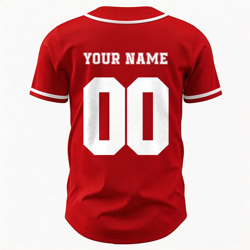 Maillot de baseball unisexe personnalisé avec nom et numéro « Enfant de Dieu » de Christianartworkshop - image 28