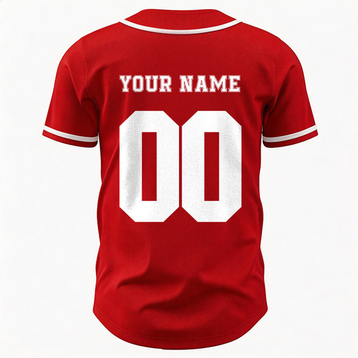 Maillot de baseball unisexe personnalisé avec nom et numéro « Enfant de Dieu » de Christianartworkshop - image 28