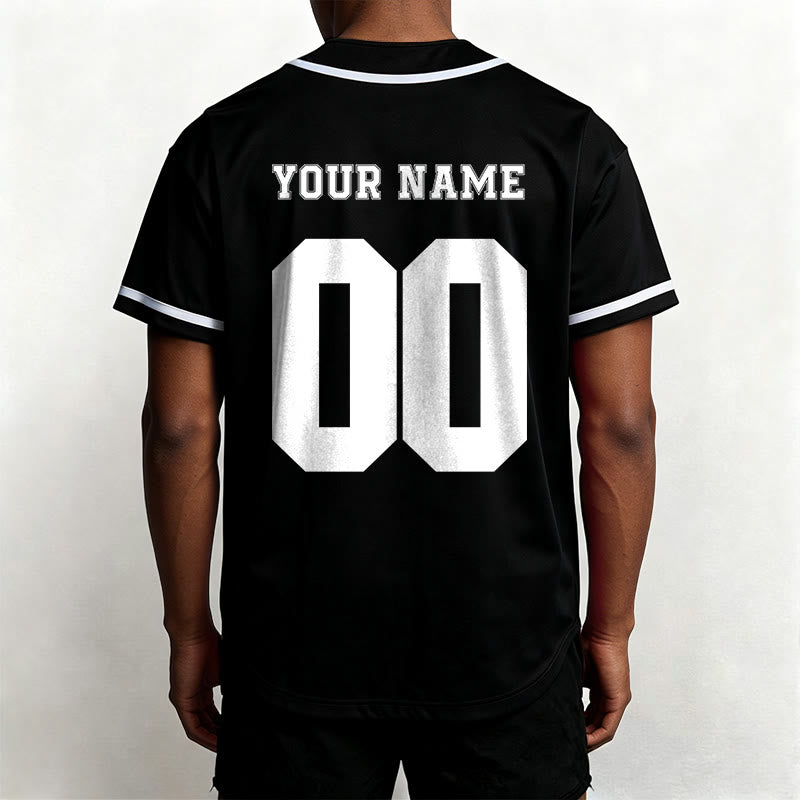 Maillot de baseball unisexe personnalisé avec nom et numéro « Enfant de Dieu » de Christianartworkshop - image 31