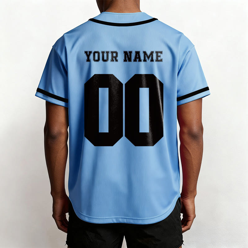 Maillot de baseball unisexe personnalisé avec nom et numéro « Enfant de Dieu » de Christianartworkshop - image 45