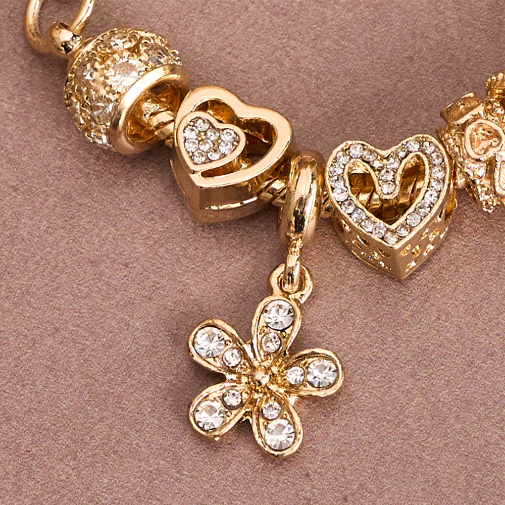 Christianartworkshop Bracelet à breloques Marian et Cœur : Symbole d'amour divin et de grâce céleste - image 5