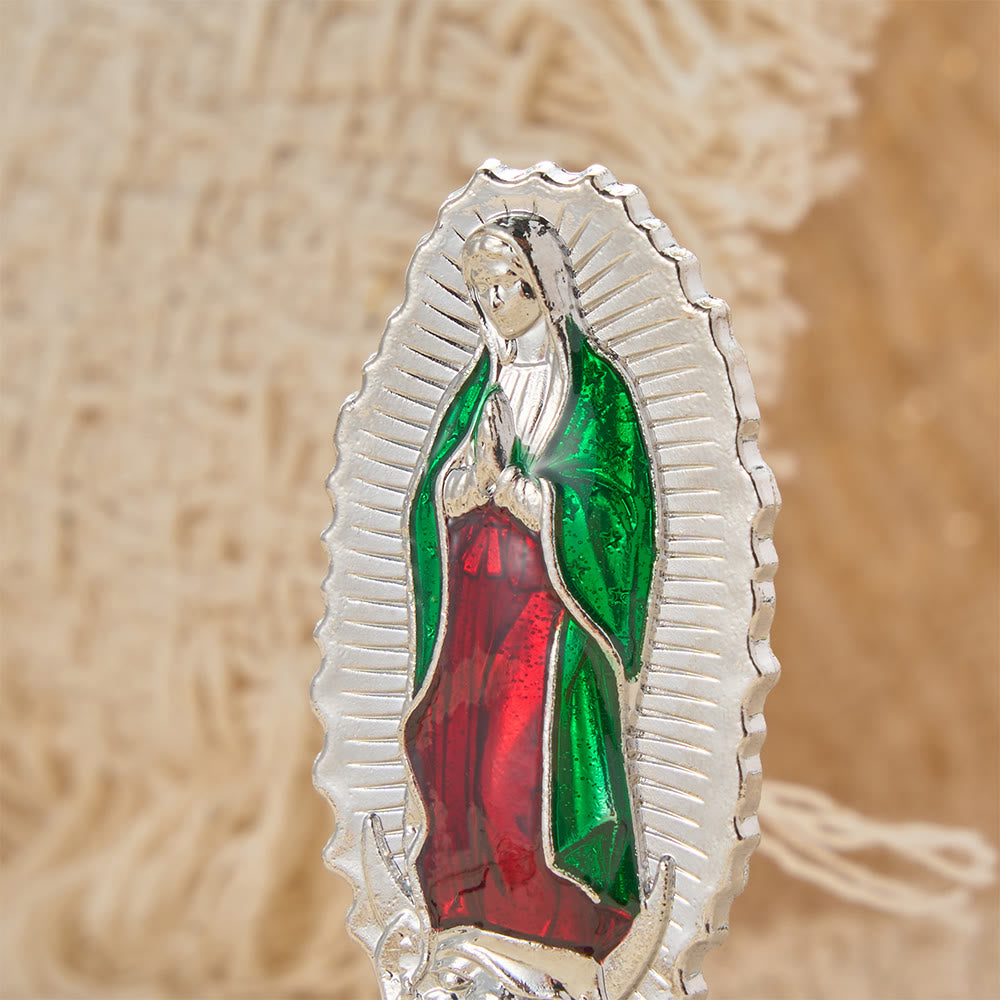 Christianartworkshop Ornement de bureau Notre-Dame de Guadalupe, symbole de la grâce divine - image 4