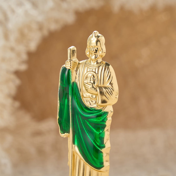 Christianartworkshop Ornement de bureau Saint Jude, symbole d'espoir et de protection - image 2