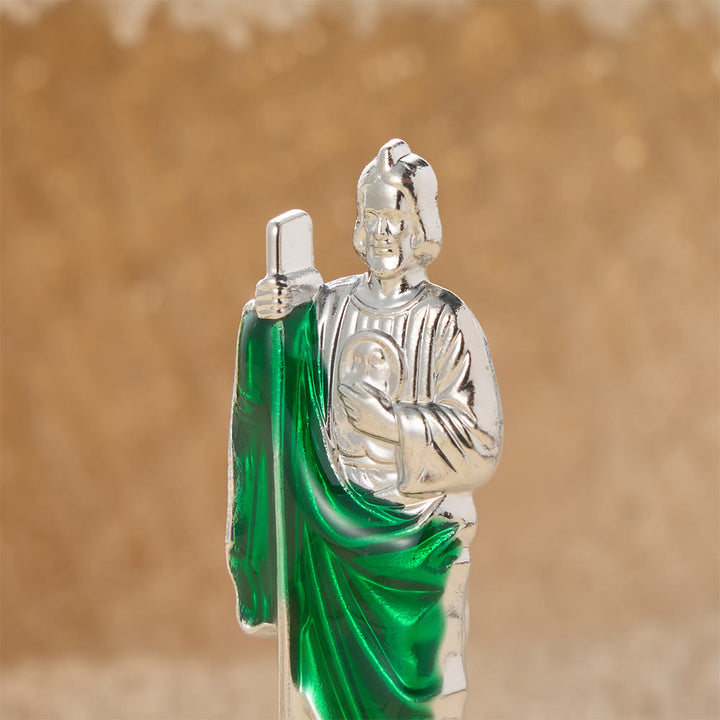 Christianartworkshop Ornement de bureau Saint Jude, symbole d'espoir et de protection - image 4