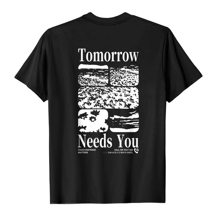 T-shirt Christianartworkshop Tomorrow Needs You - image 4