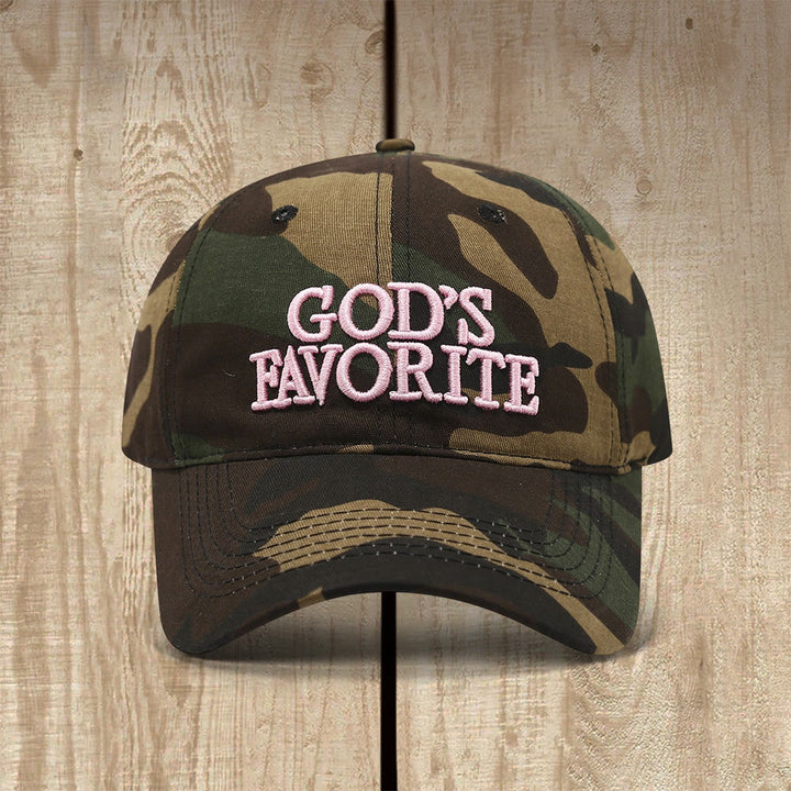 Christianartworkshop Casquette de baseball préférée de Dieu, inspirée par la confiance et la foi - Camouflage Realtree - image 6