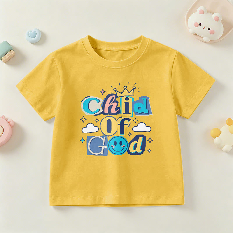 Christianartworkshop T-shirt enfant « Enfant de Dieu » avec couronne fantaisiste et étoile - Jaune - US/UK/AU 14, EU170 - image 27