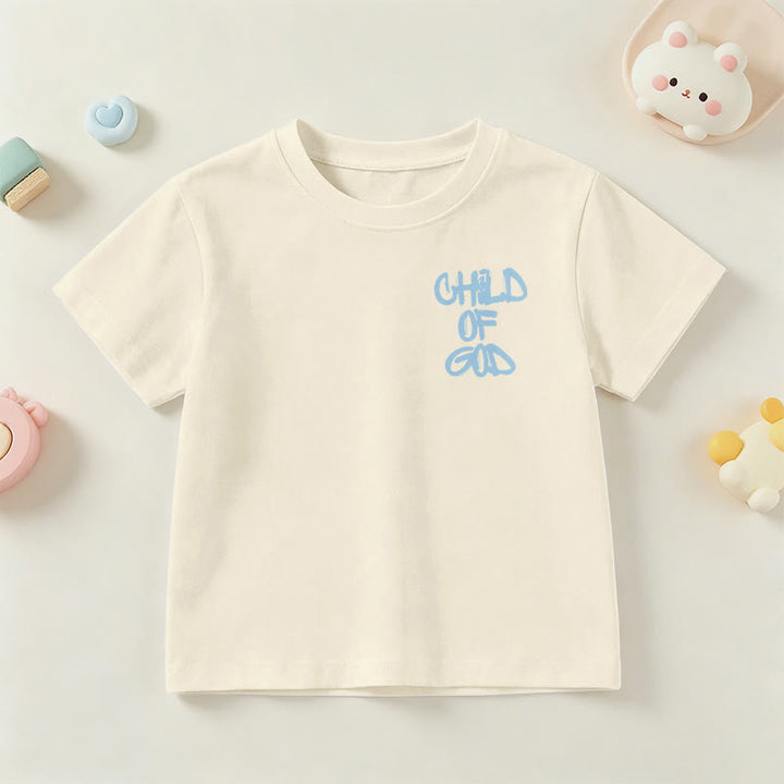 Christianartworkshop T-shirt enfant avec verset biblique dévotionnel « Enfant de Dieu » (Psaume 23) - image 38