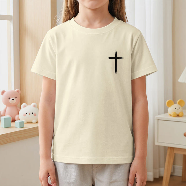 Christianartworkshop T-shirt à manches courtes Faith Kids classique à motif floral « Que tout ce que vous faites soit fait avec amour » - image 14