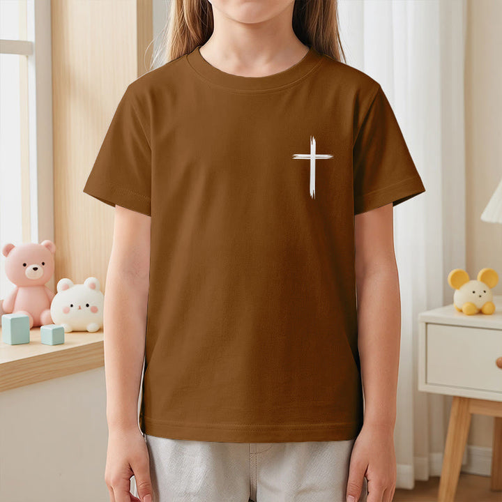 Christianartworkshop T-shirt à manches courtes Faith Kids classique à motif floral « Que tout ce que vous faites soit fait avec amour » - image 23
