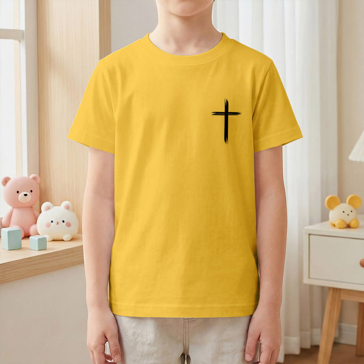 Christianartworkshop T-shirt à manches courtes Faith Kids classique à motif floral « Que tout ce que vous faites soit fait avec amour » - image 31