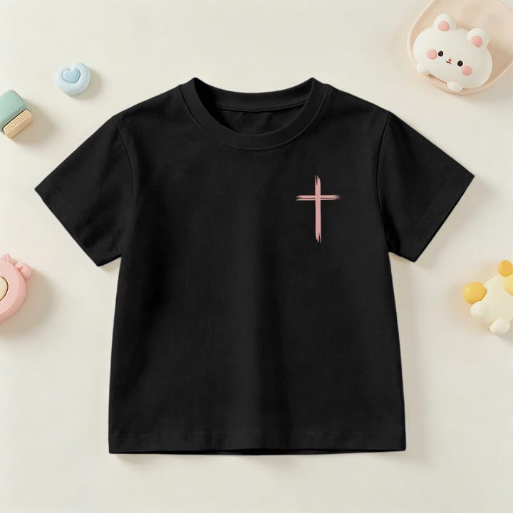 Christianartworkshop T-shirt à manches courtes Faith Kids classique à motif floral « Que tout ce que vous faites soit fait avec amour » - image 39