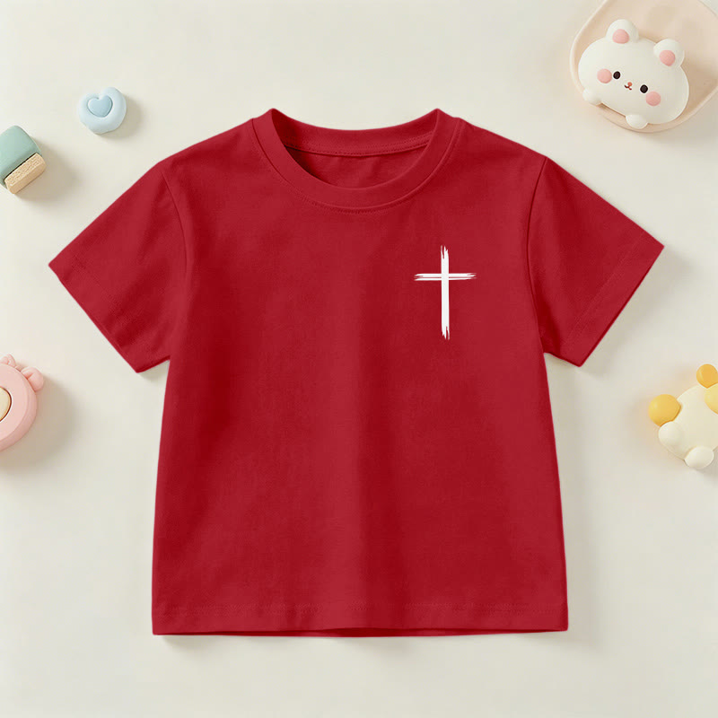 Christianartworkshop T-shirt à manches courtes Faith Kids classique à motif floral « Que tout ce que vous faites soit fait avec amour » - image 57